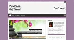 Desktop Screenshot of myjackietalktherapist.com